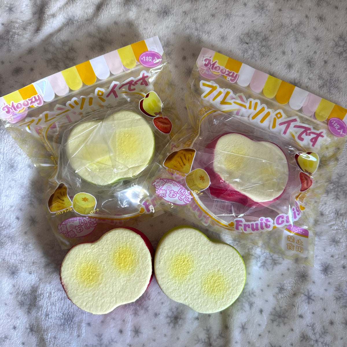 Moozy dried apple squishy