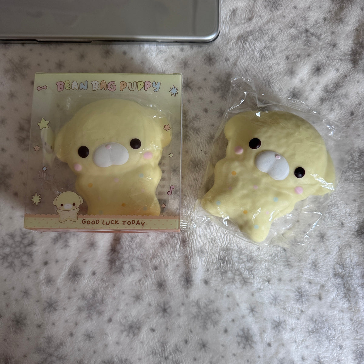 Nunu beanbag puppy squishy