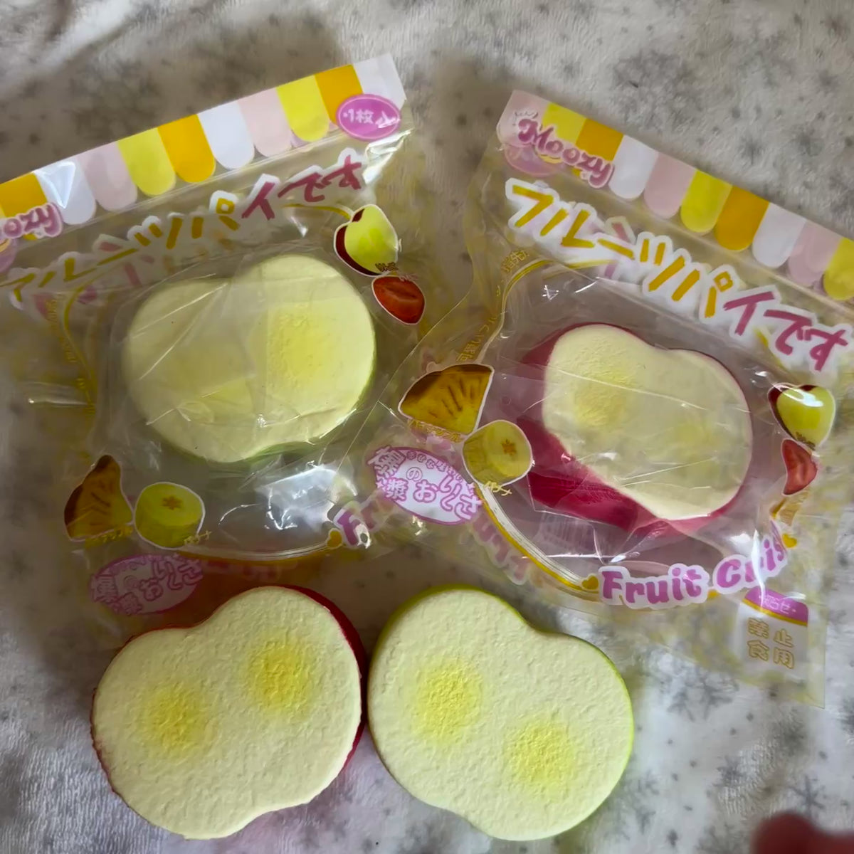 Moozy dried apple squishy